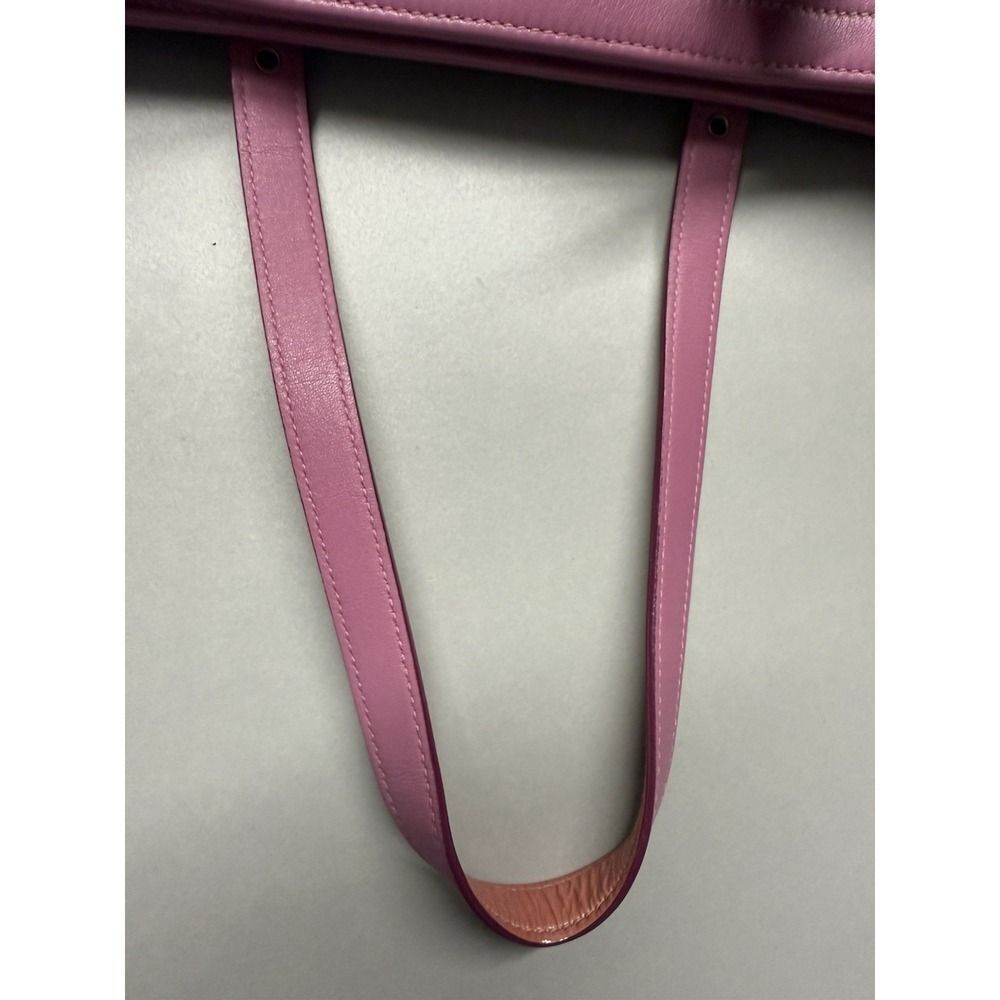 Vintage Coach Leatherware Gallery Tote bag. Barbie Pink. 9762 - Picture 11 of 16